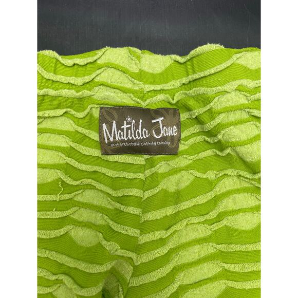 Matilda Jane Size 4 Sugarland Green Pistachio Leggings - Picture 4 of 7